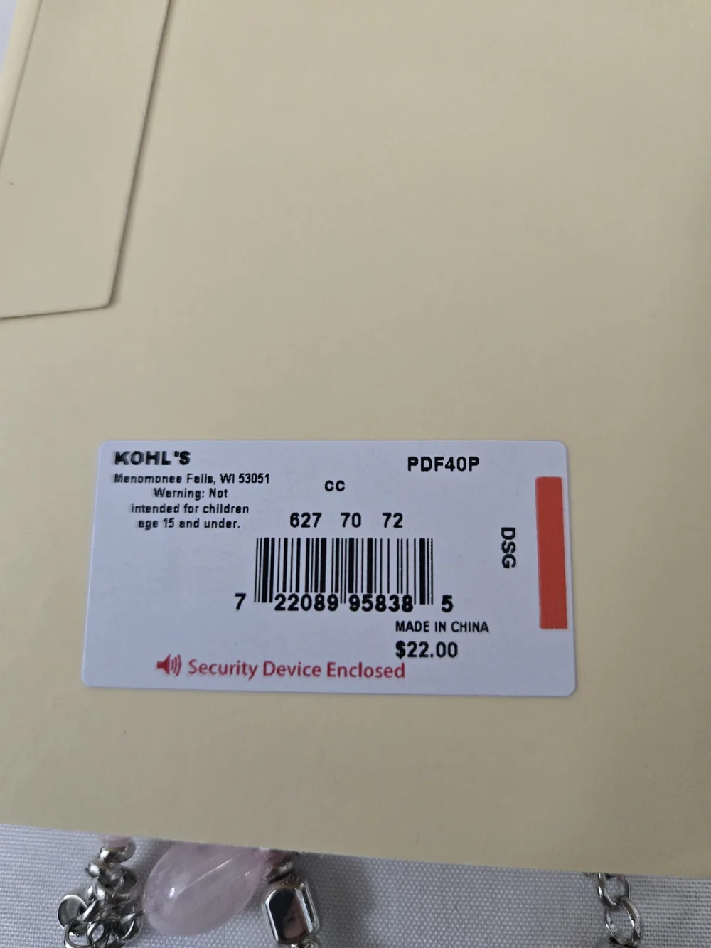 Kohls new original